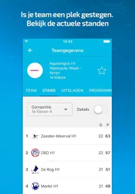 knzb waterpolo android App screenshot 10